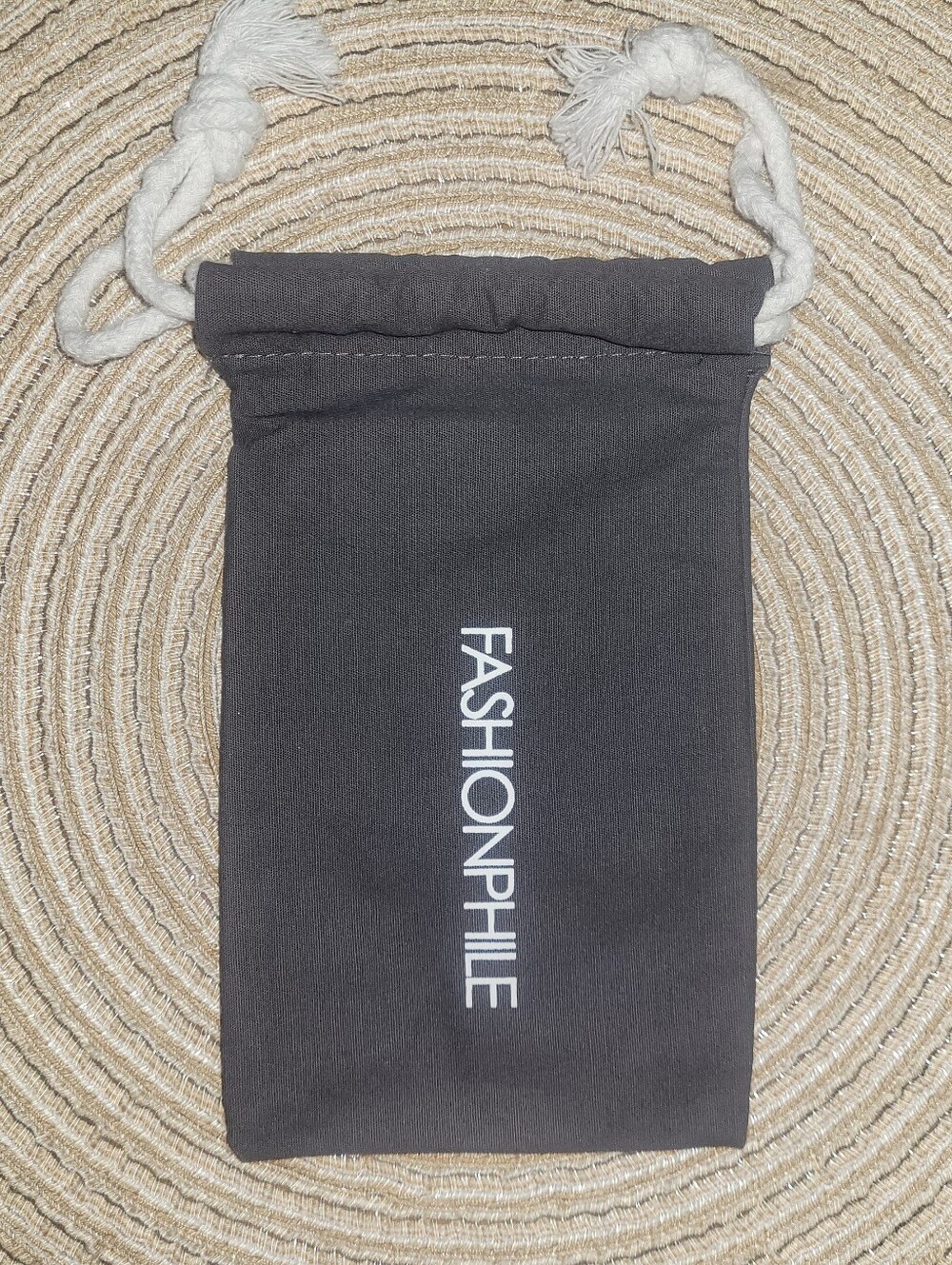 Black Drawstring Dust Bag
